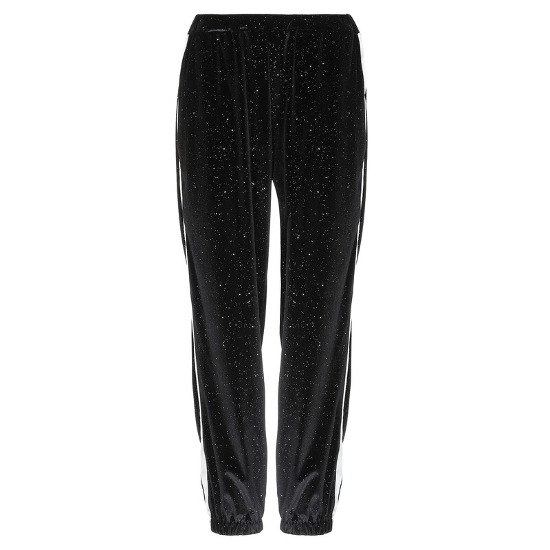 Jogging velours femme noir pailleté - taille M/28