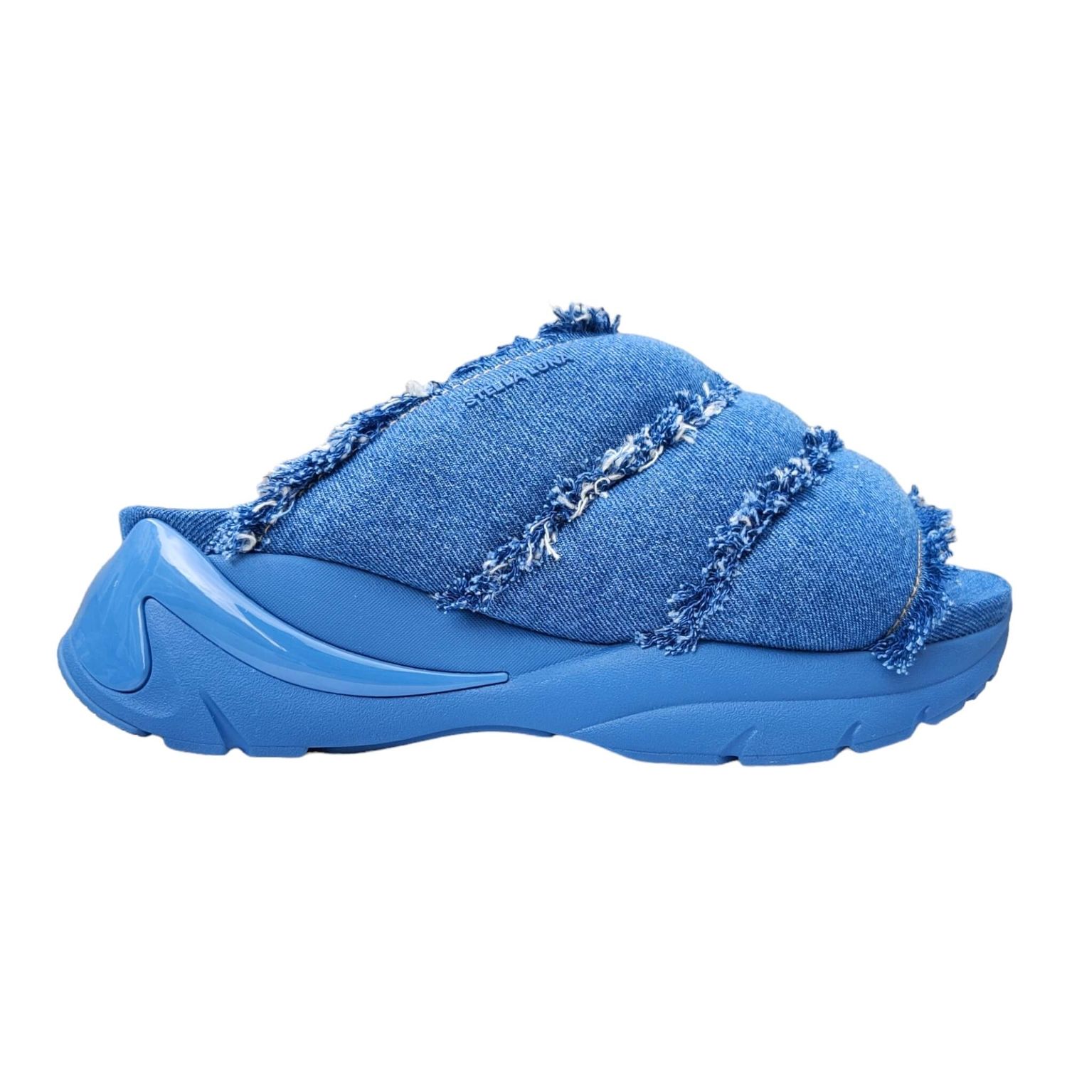 Women&#39;s Denim Platform Mule Sneakers
