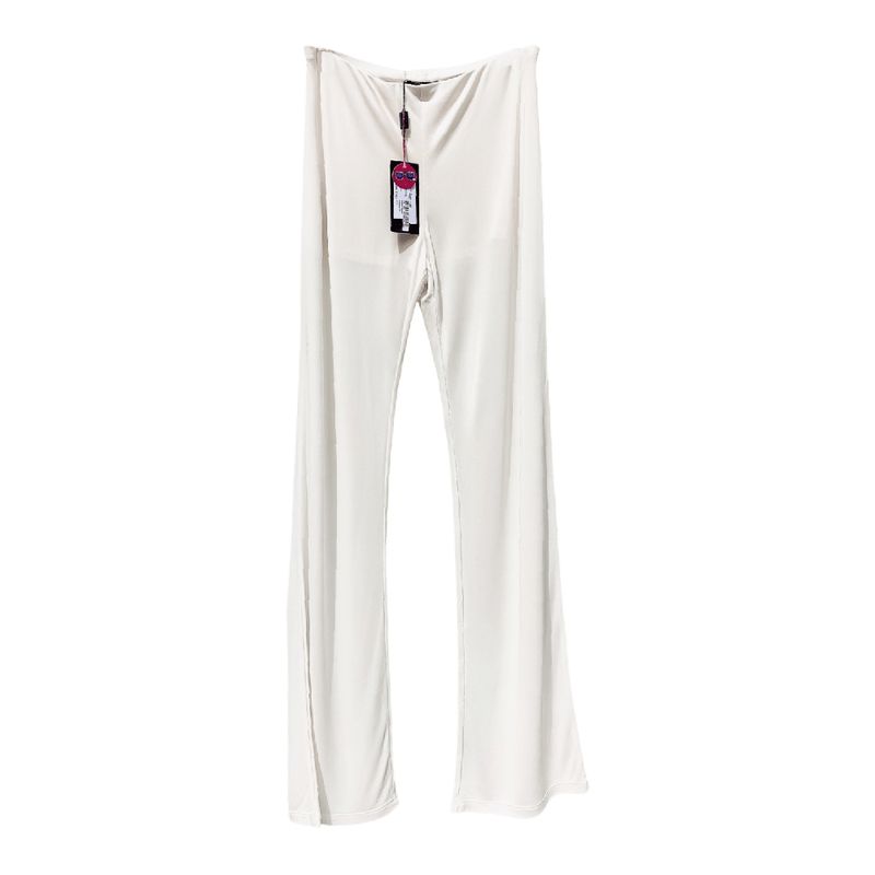 Women&#39;s flowy pants with elastic waistband, fit designed for tall women