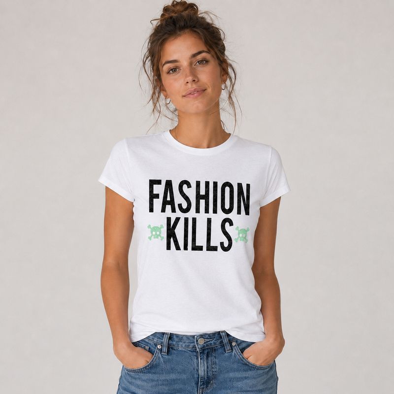T-shirt à message pailleté Narcisso Rodriguez - M