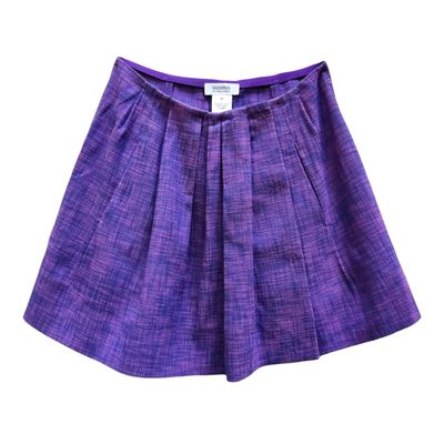 jupe femme courte violette Sonia Rykiel