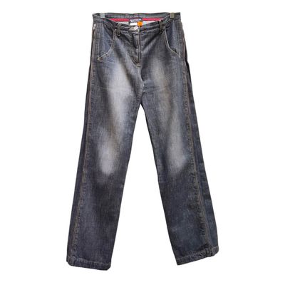 jean droit gris foncé vintage sonia rykiel femme