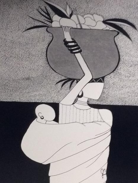 The Traveller (un-framed print)