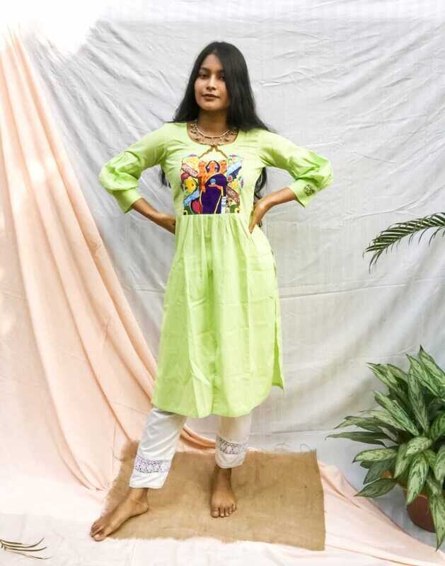 Three Women and Rickshaw Kurti