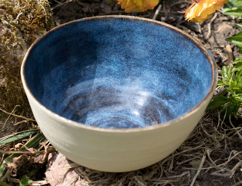 Raw Blue Bowl