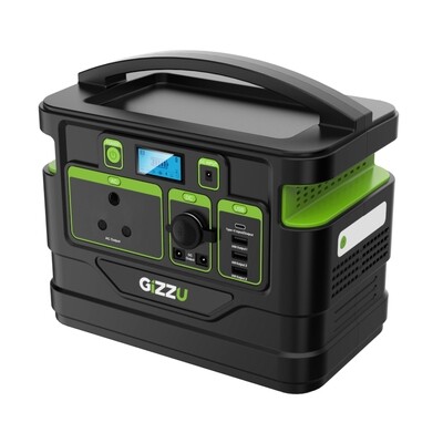 GIZZU PORTABLE POWER STATION 518WH