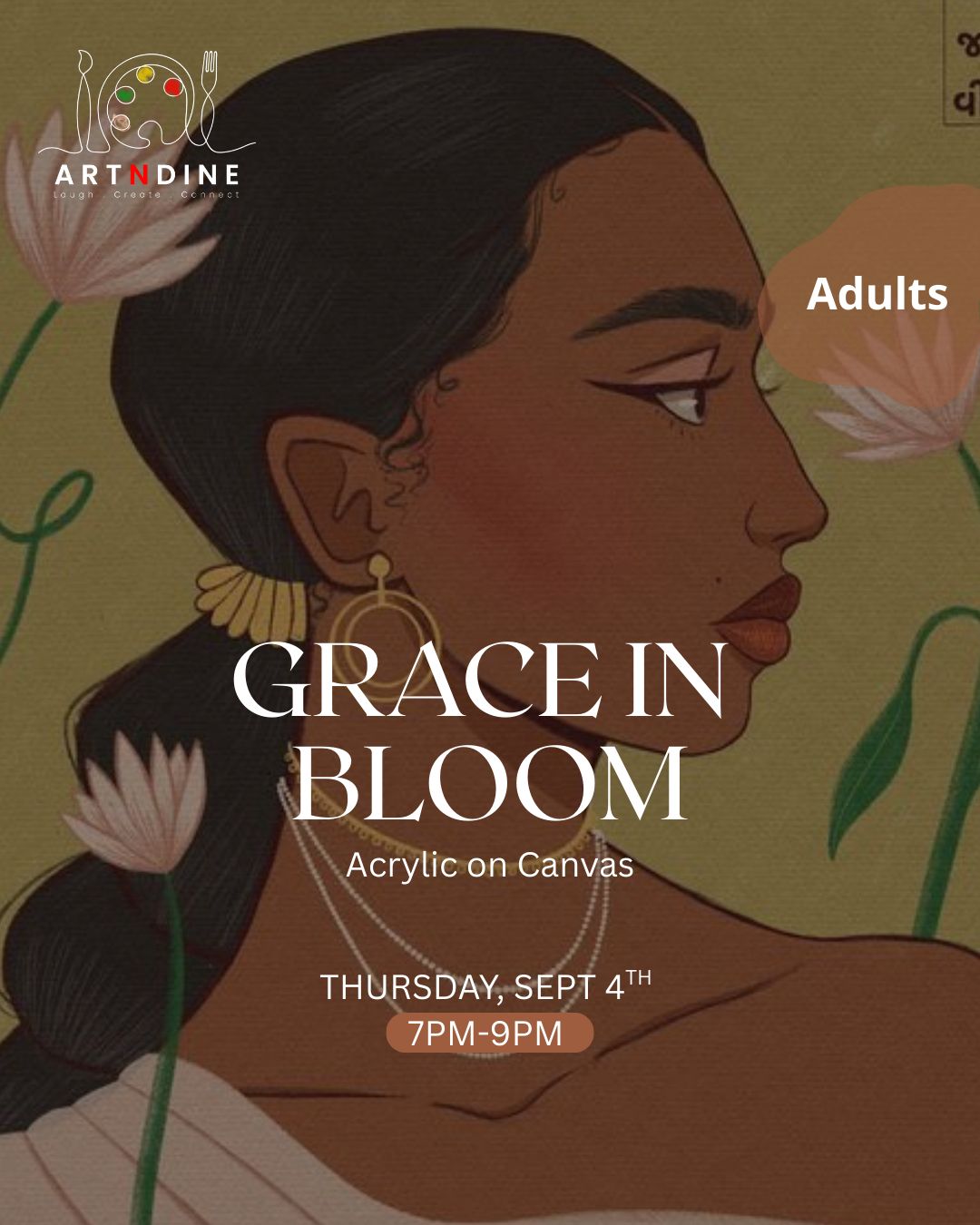 GRACE IN BLOOM- ARTISTIC NIGHTS- THURS, SEP 4TH, 7-9PM