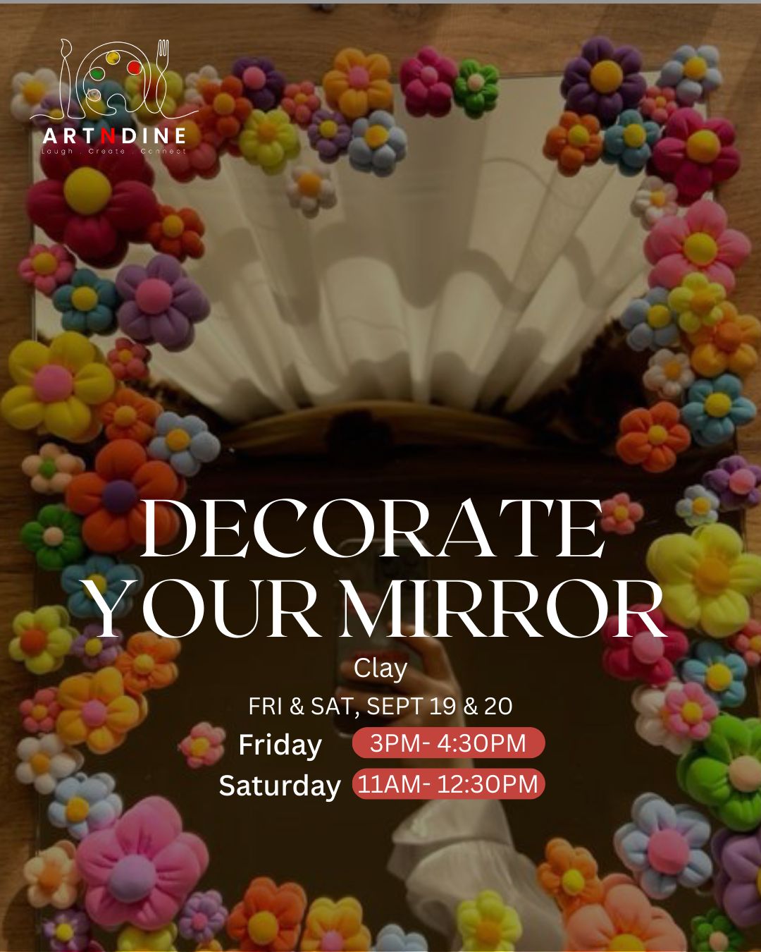 Saturday Kids Club - September 20th in AlAndalus Complex - From 11:00AM - 12:30PM - Decorate your Mirror