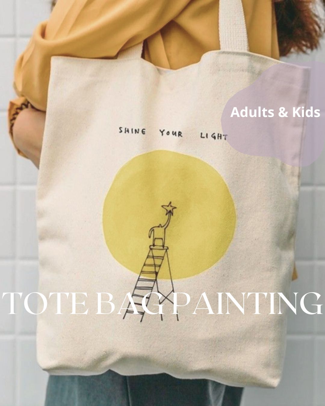TOTE BAG PAINTING