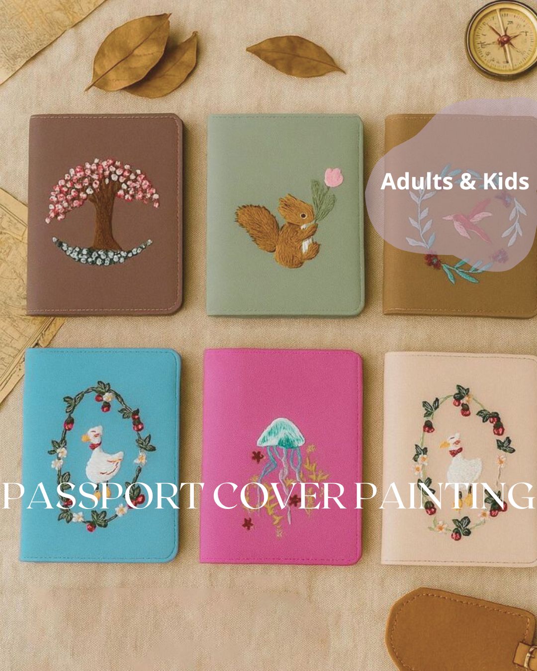 PASSPORT COVER PAINTING