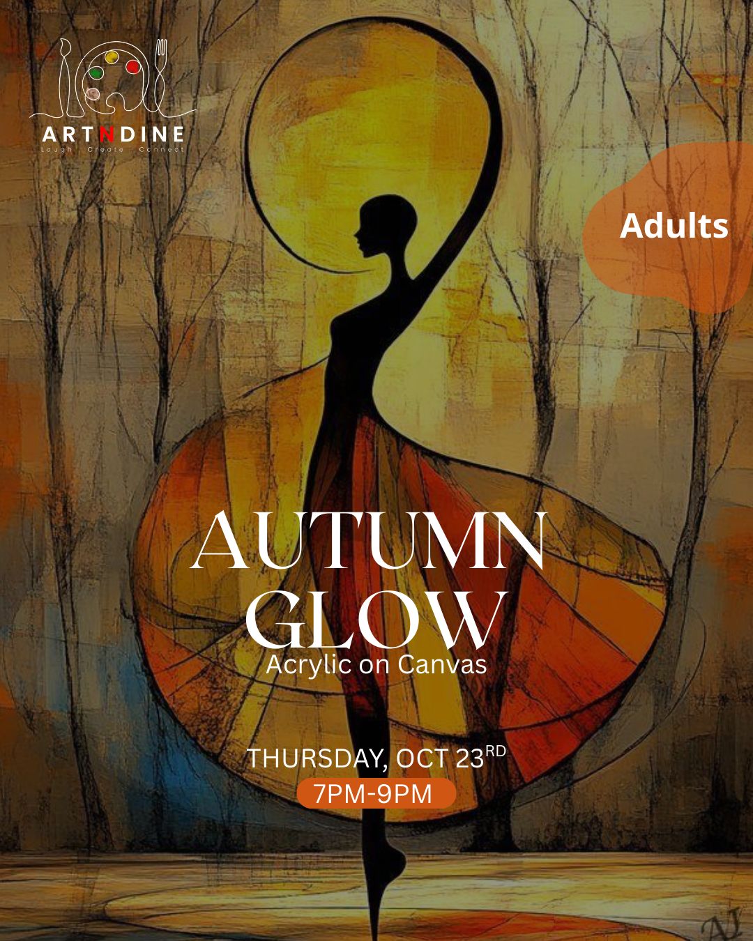 AUTUMN GLOW- ARTISTIC NIGHTS- THURS, OCT 23RD, 7-9PM