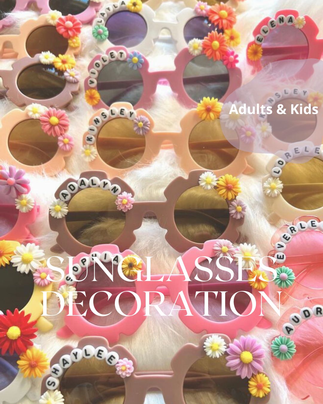 SUNGLASSES DECORATION