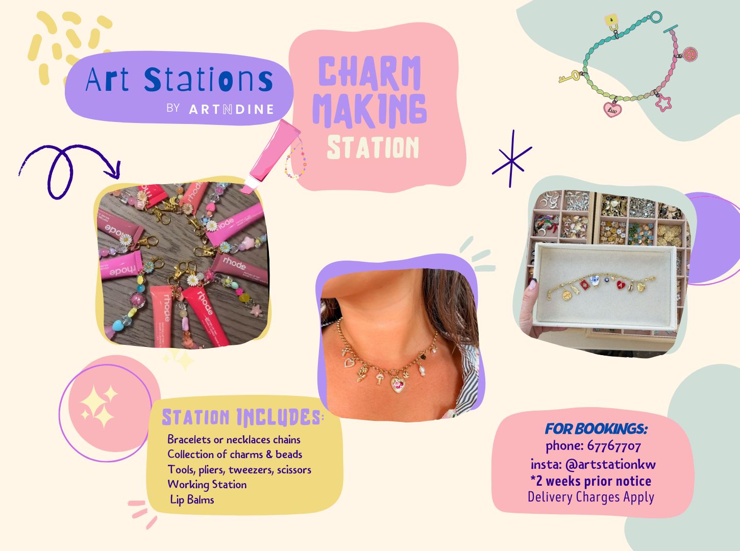 Charm Making Station