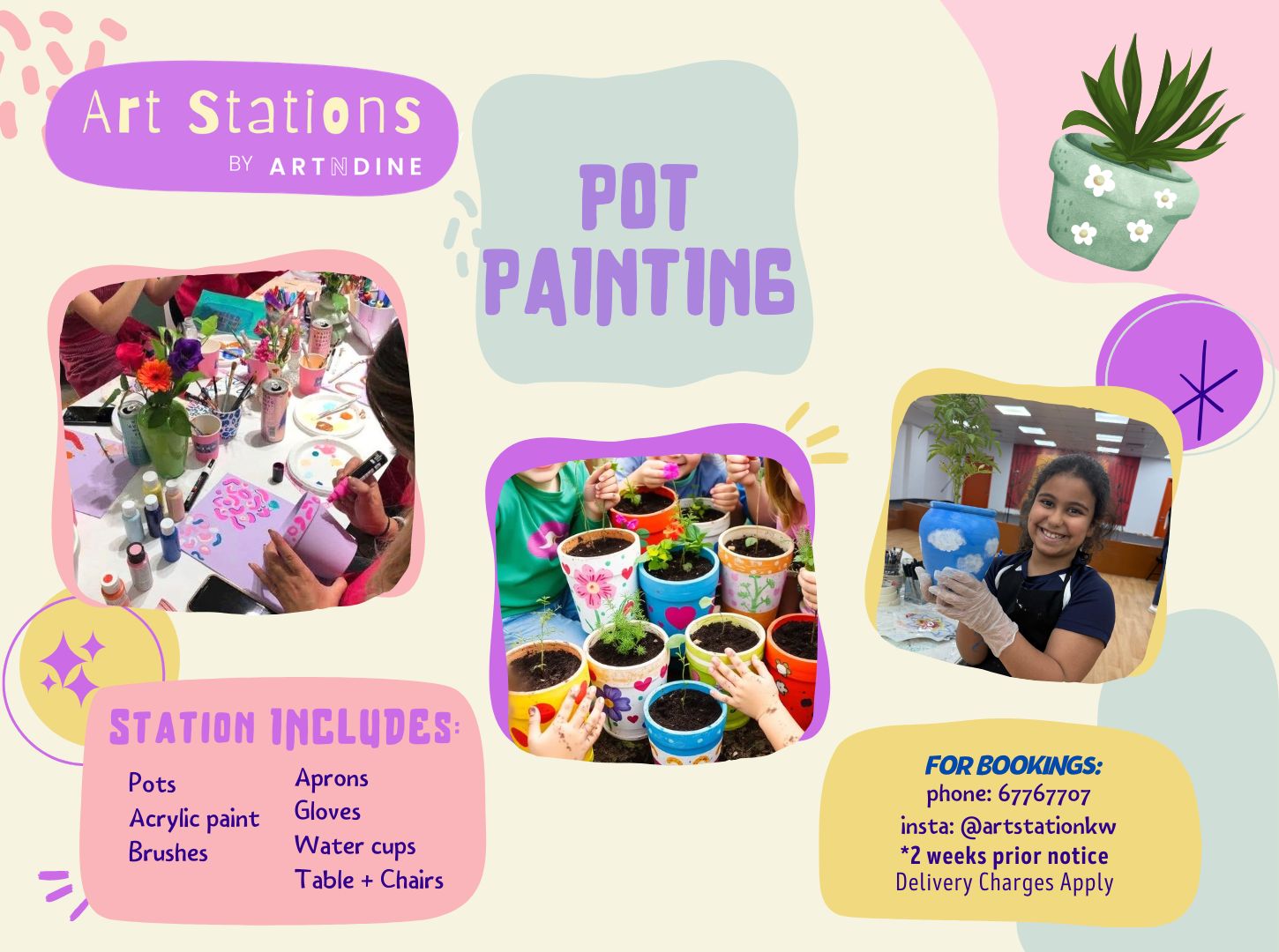 Pot Painting Activity