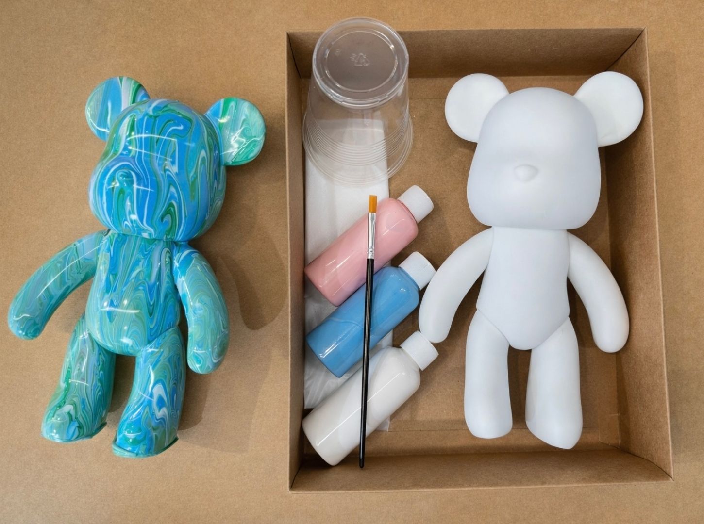 Fluid Bear Pouring DIY