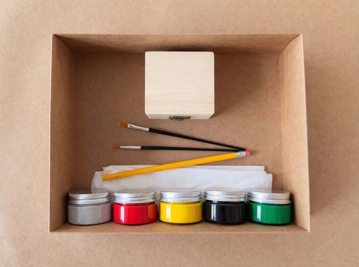 Jewelry Box Painting/Mosaic Making DIY