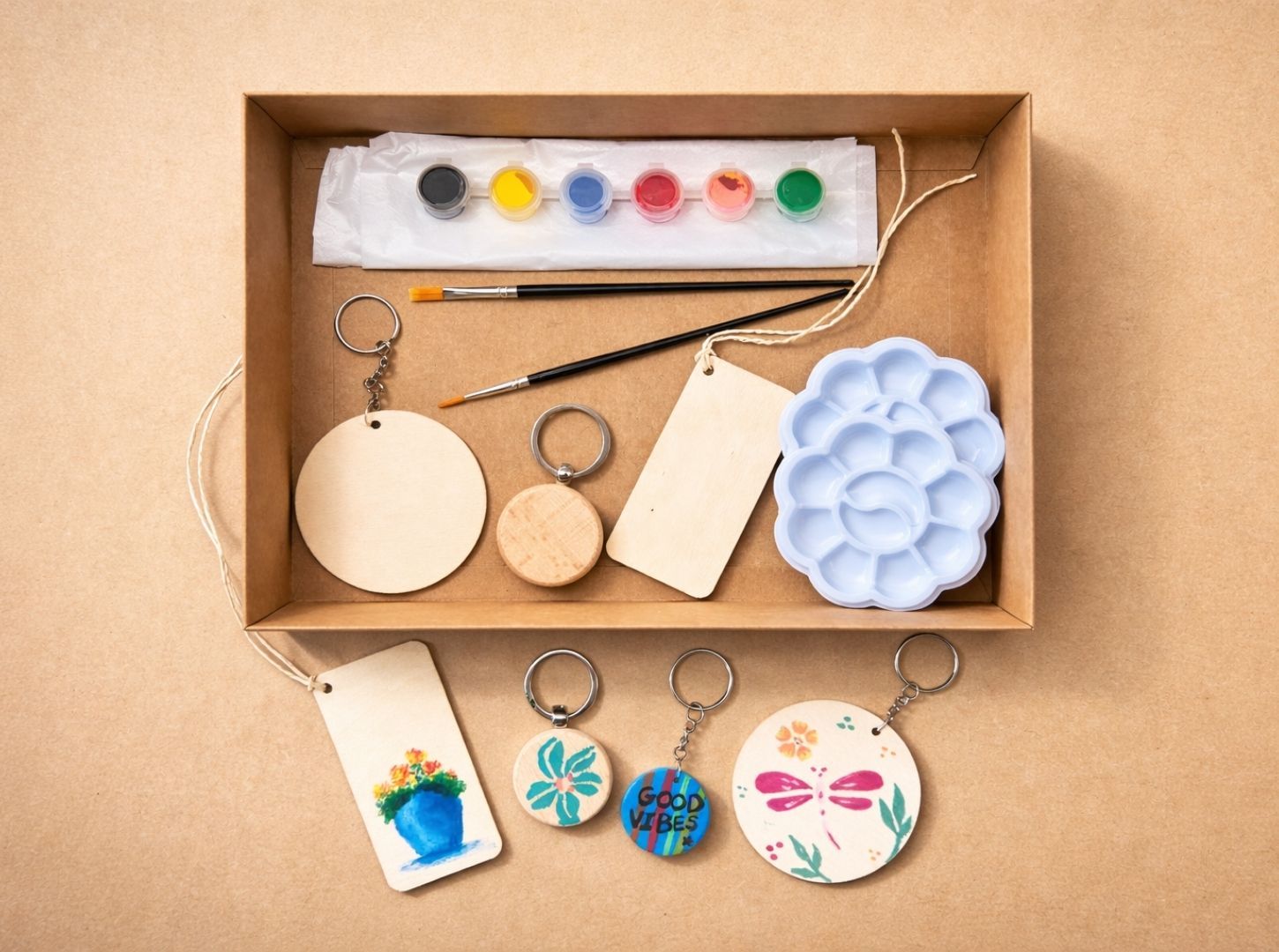 Keychain Painting DIY