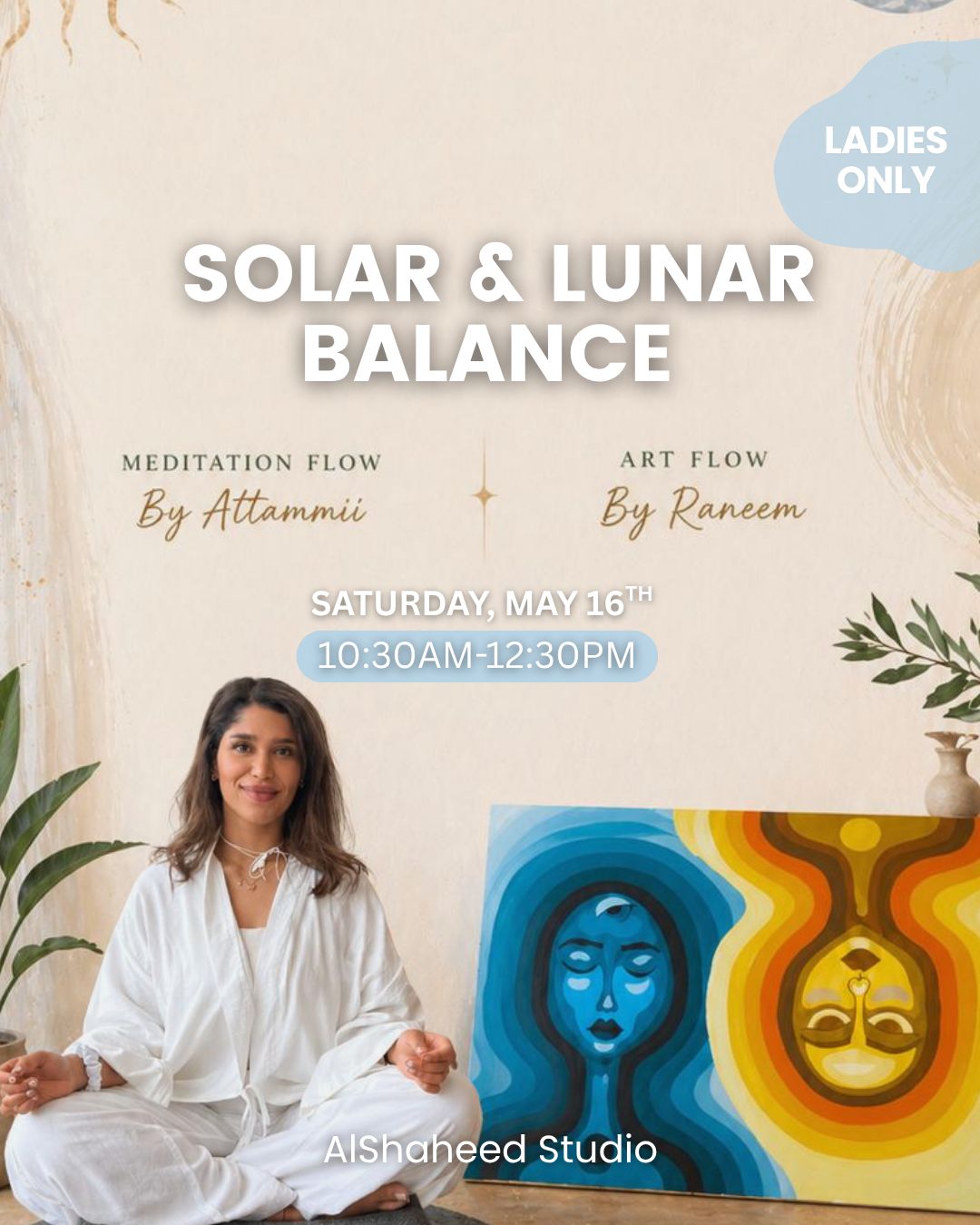 SOLAR AND LUNAR BALANCE - SAT. MAY 16TH, 10:30AM-12:30PM
