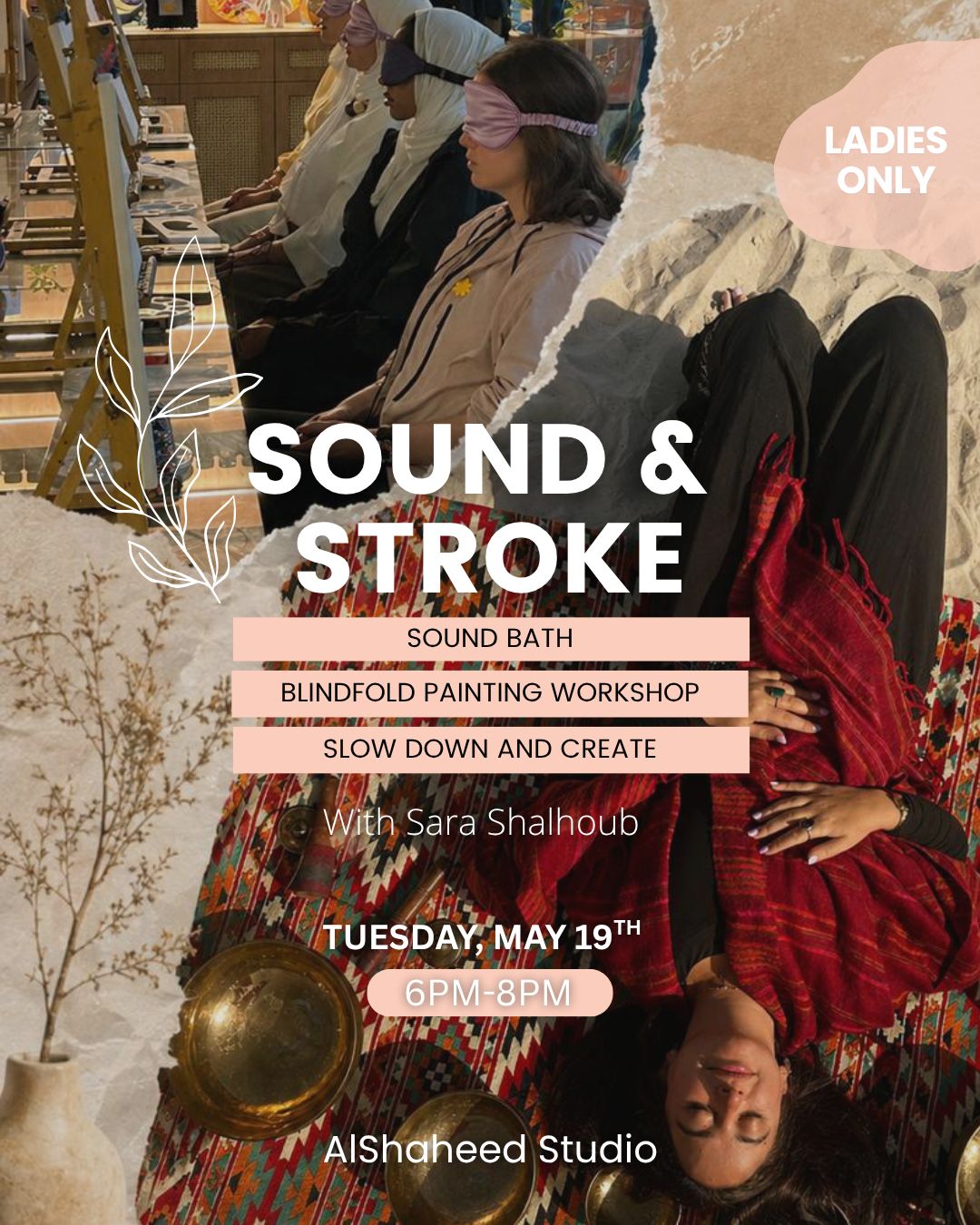 SOUND &amp; STROKE - ARTISTIC NIGHT - TUES. MAY 19TH, 6:00PM-8:00PM