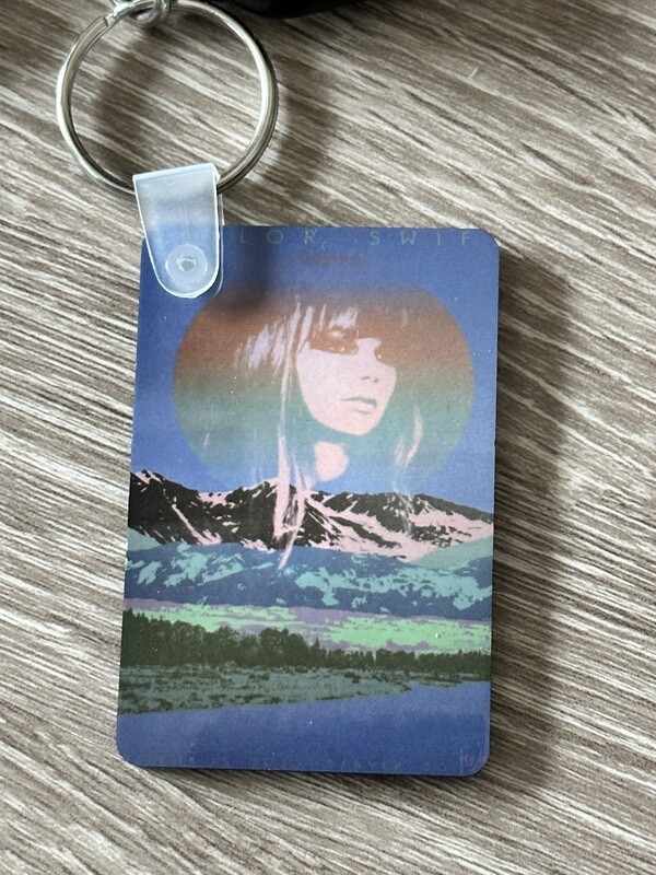 Denver Eras Tour VIP Poster Keychain