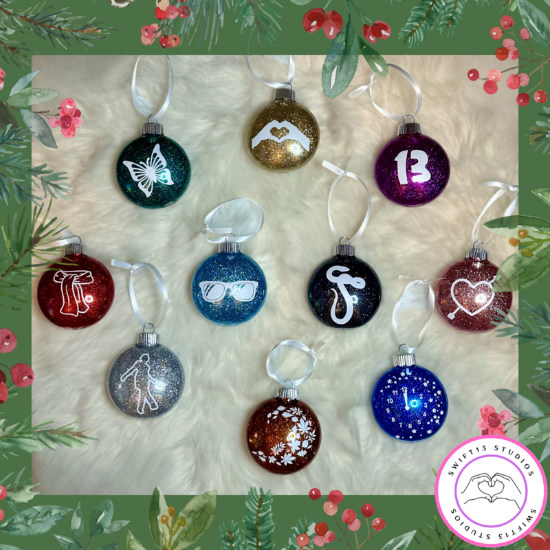 Individual Taylor Swift Album Ornaments