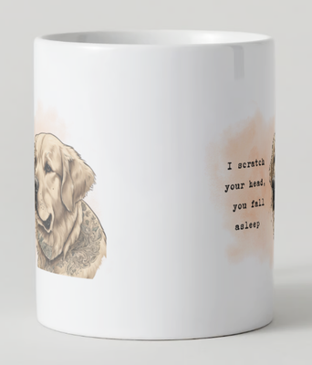 The Tortured Poets Department Title Track "Tattooed Golden Retriever"  Inspired Mug