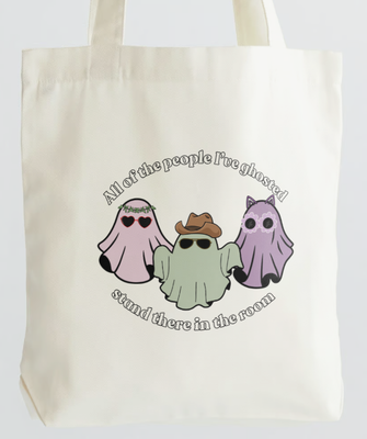 Ghosted Anti-Hero Tote Bag