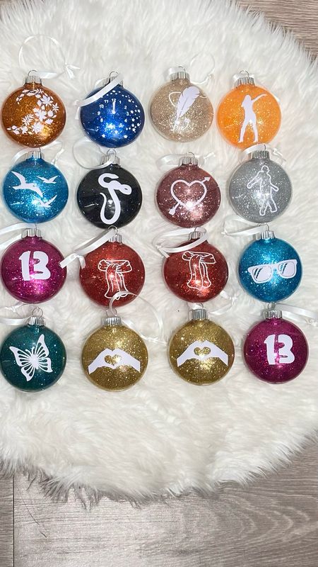Individual Taylor Swift Album Ornaments