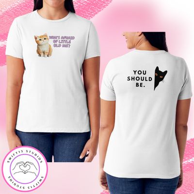 Who's Afraid of Little Old Me?  The Tortured Poets Department Inspired Shirt