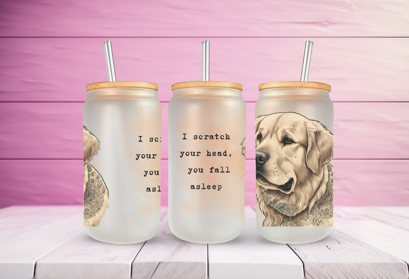 The Tortured Poets Department Title Track Inspired Glass Can Tumbler