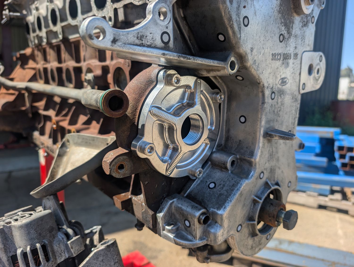 Barra Water Pump Delete