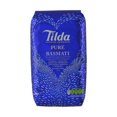 Tilda Basmati Rice 4 x 2 kg
