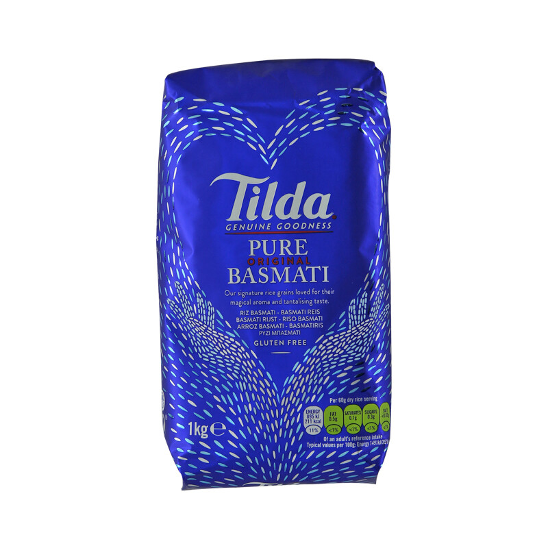 Tilda Basmati Rice 8 x 1 kg