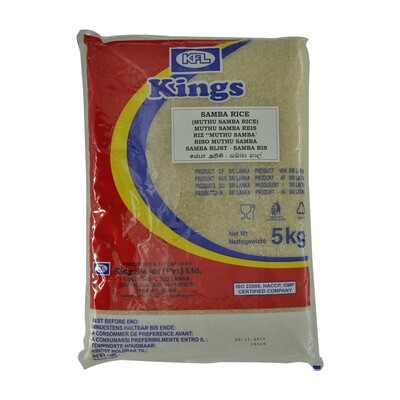 Kings Samba Rice 4 x 5 kg