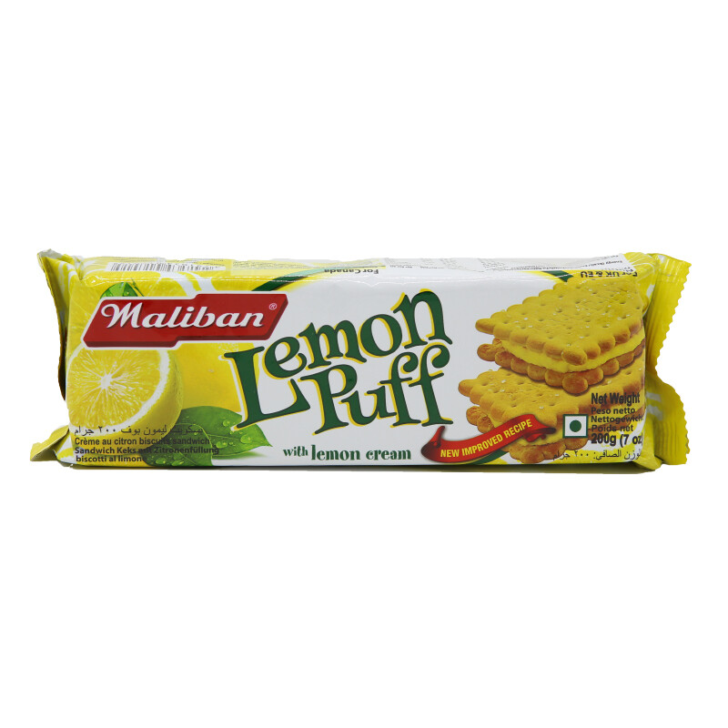 Maliban Lemon Puff 30 x 200 g