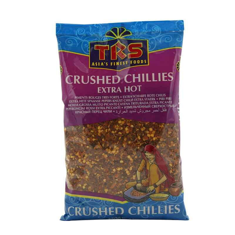 TRS Chillies Crushed 10 x 250 g
