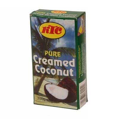 KTC Creamed Coconut 40 x 200 g