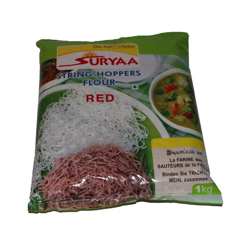 Suryaa String Hopper Flour Red 20 x 1 kg
