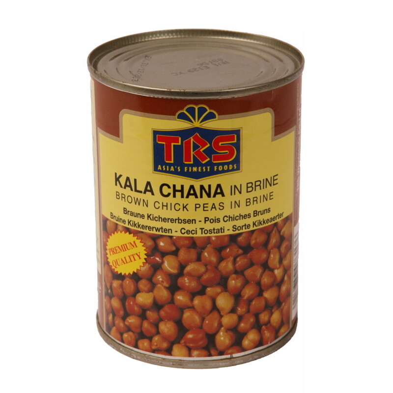 TRS Canned Boiled Kala Chana 12 x 400 g