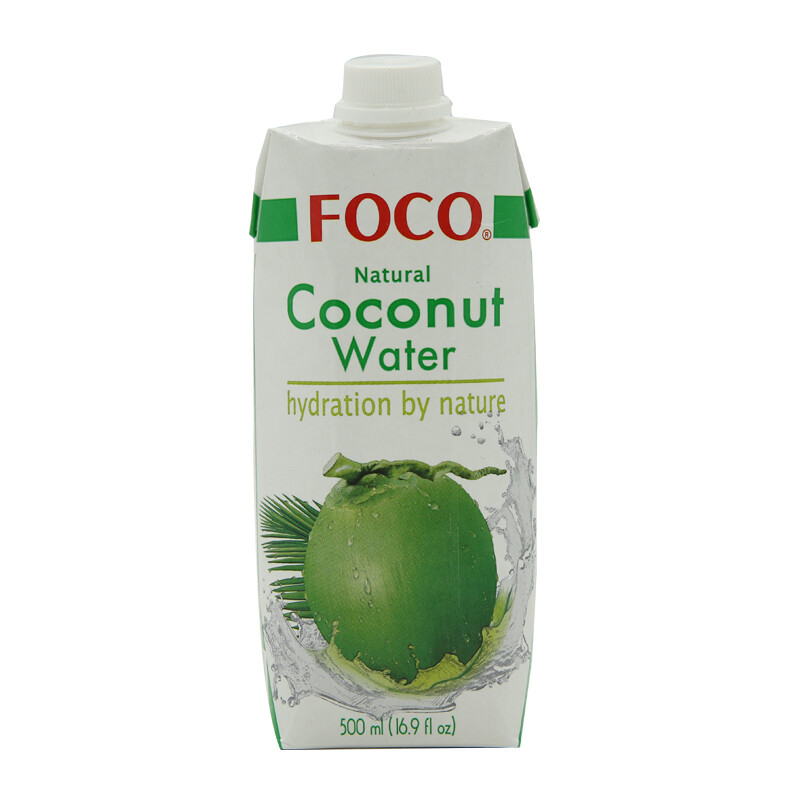Foco Coconut Water 100 % 12 x 500 ml