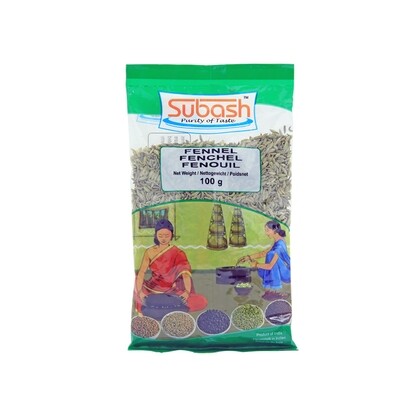 Subash Fennel Seeds 10 x 750 g