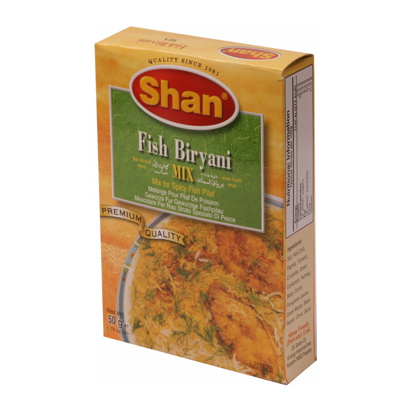 Shan Biryani Fish 6 x 50 g