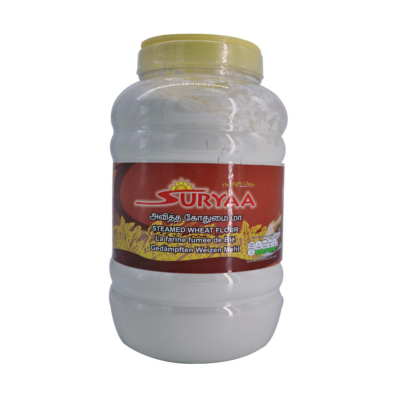 Suryaa Steamed Wheat Flour Bottle 4 x 4 kg