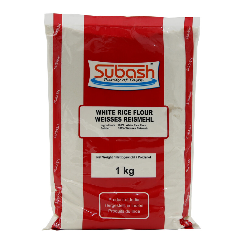 Subash White Rice Flour 20 x 1 kg