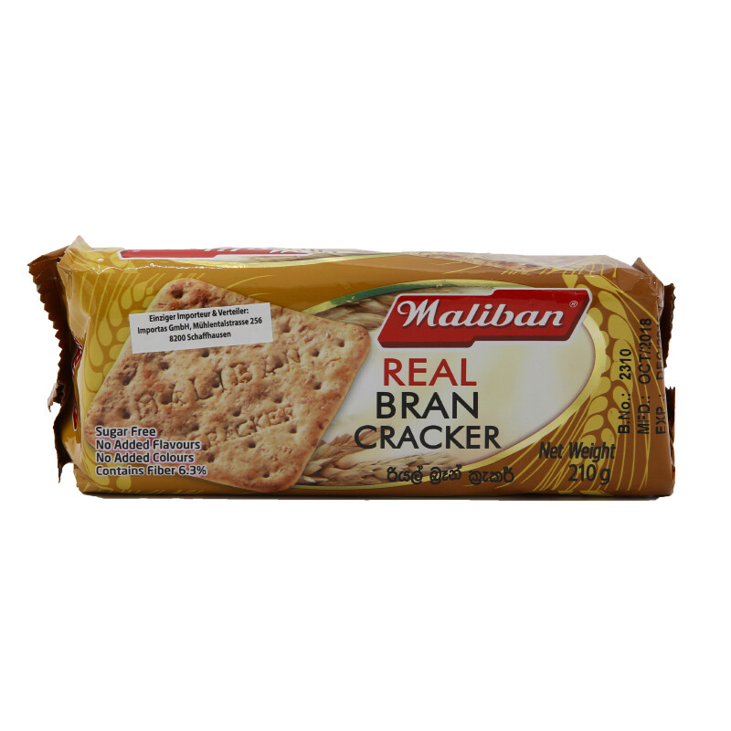 Maliban Bran Cracker 24 x 210 g