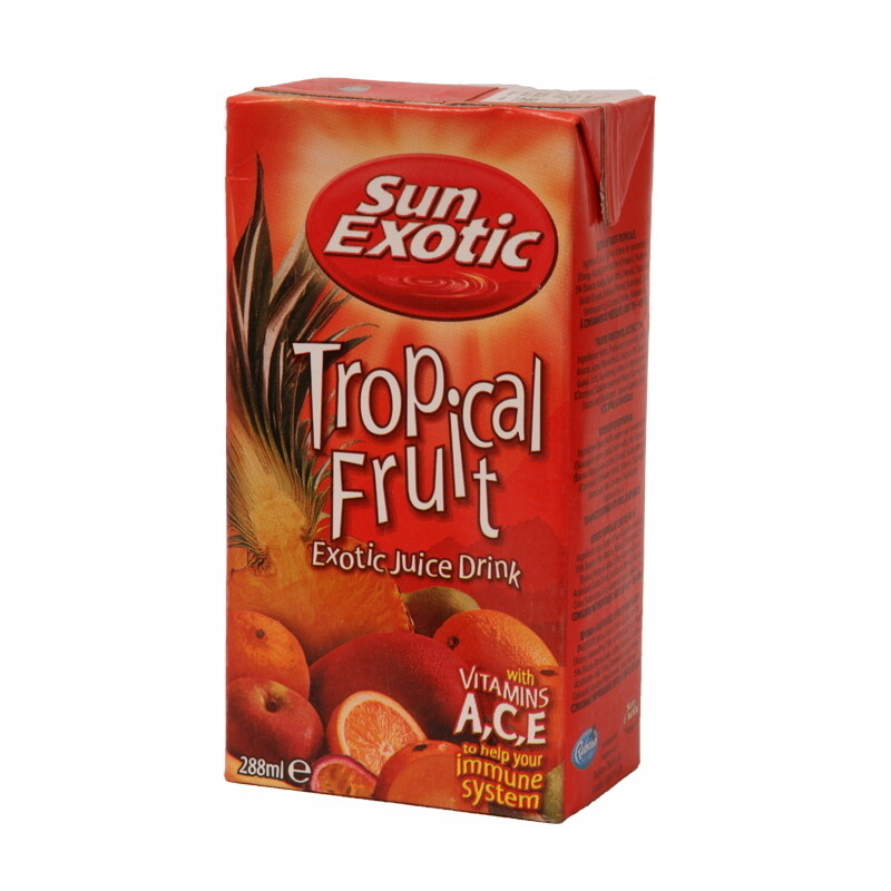 Sun Exotic Tropical Drink 27 x 288 ml