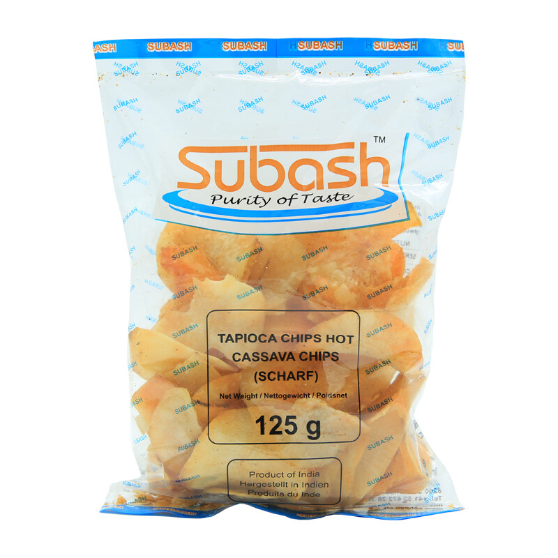Subash Tapioca Chips-IN 30 x 150 g