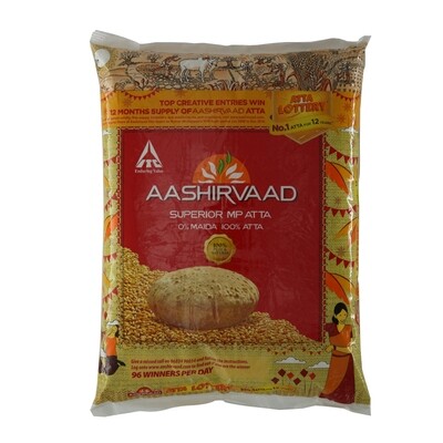 Ashirwad Atta Flour 4 x 5 kg