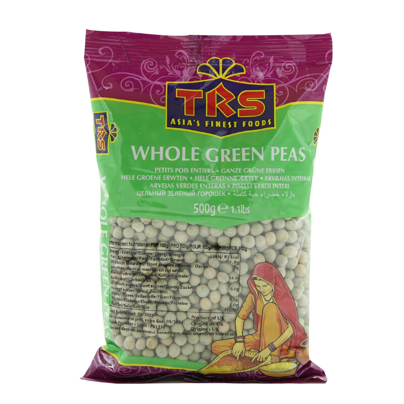 TRS Whole Peas Green 20 x 500 g