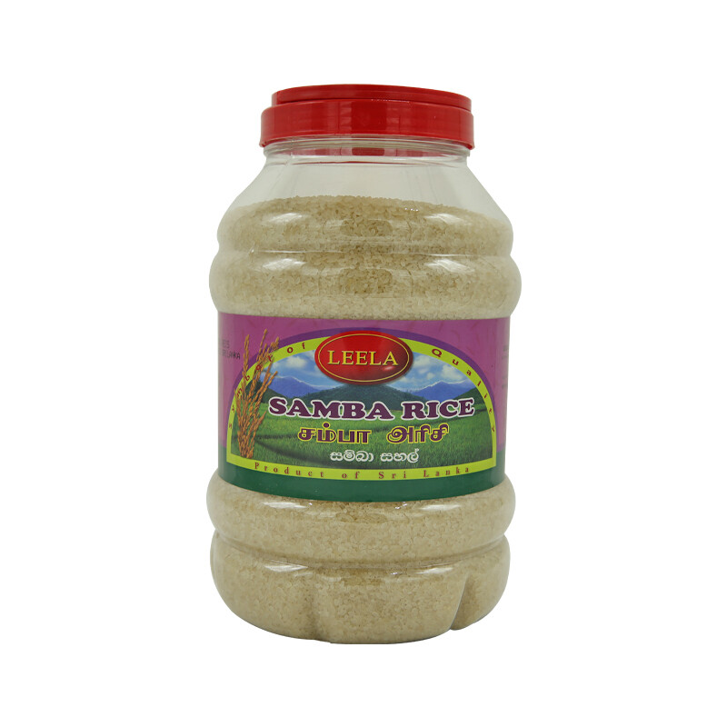 Leela Samba Rice Bottle 4 x 5 kg